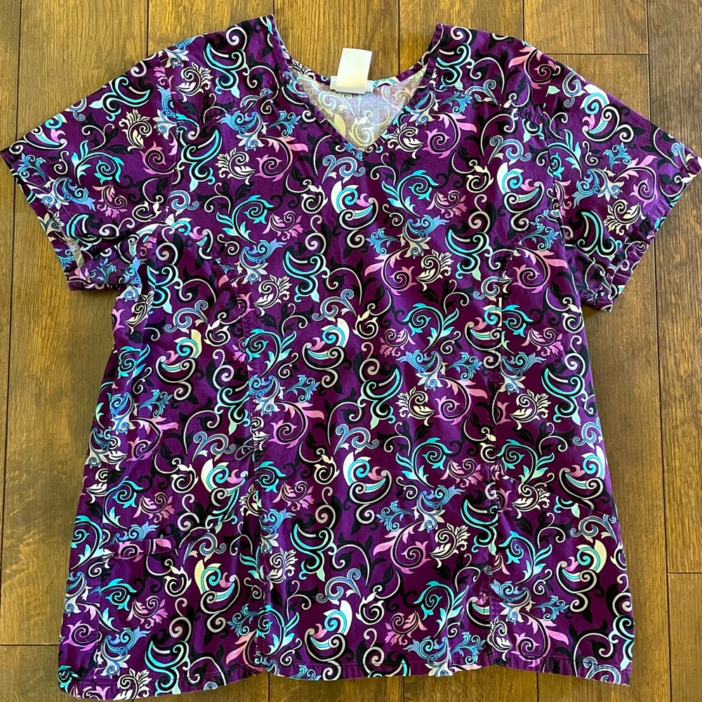 XL scrubstar scrub top